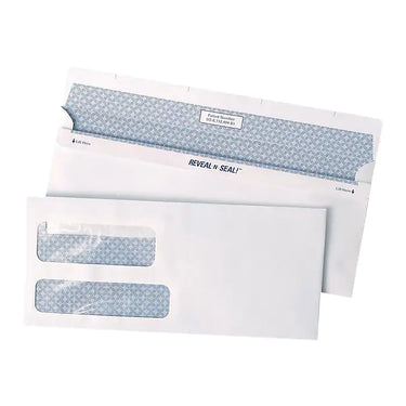 Staples Reveal-N-Seal Security Tinted #9 Business Envelopes, 3 7/8